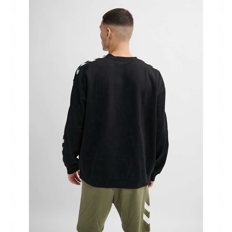 Hummel Archive Loose Fit Tröjor Herr Svarta | 040177-869