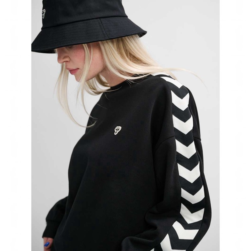 Hummel Archive Loose Fit Tröjor Herr Svarta | 040177-869