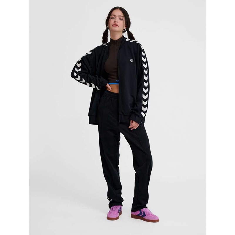Hummel Archive Regular Poly Zip Jackor Dam Svarta | 629042-439