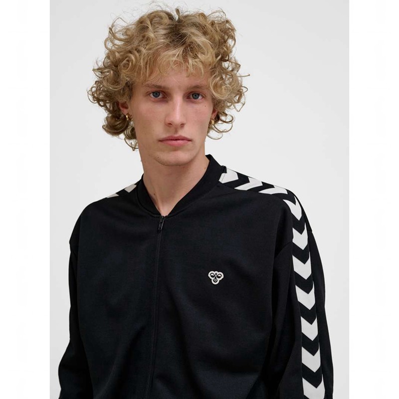 Hummel Archive Regular Poly Zip Jackor Herr Svarta | 263903-844