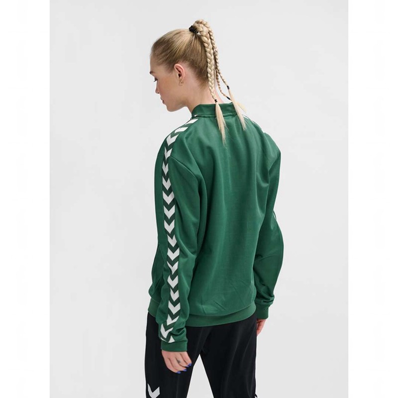 Hummel Archive Regular Poly Zip Jackor Herr Gröna | 287322-818