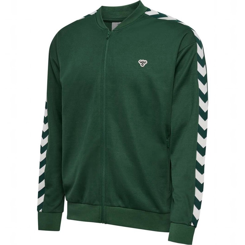 Hummel Archive Regular Poly Zip Jackor Herr Gröna | 287322-818