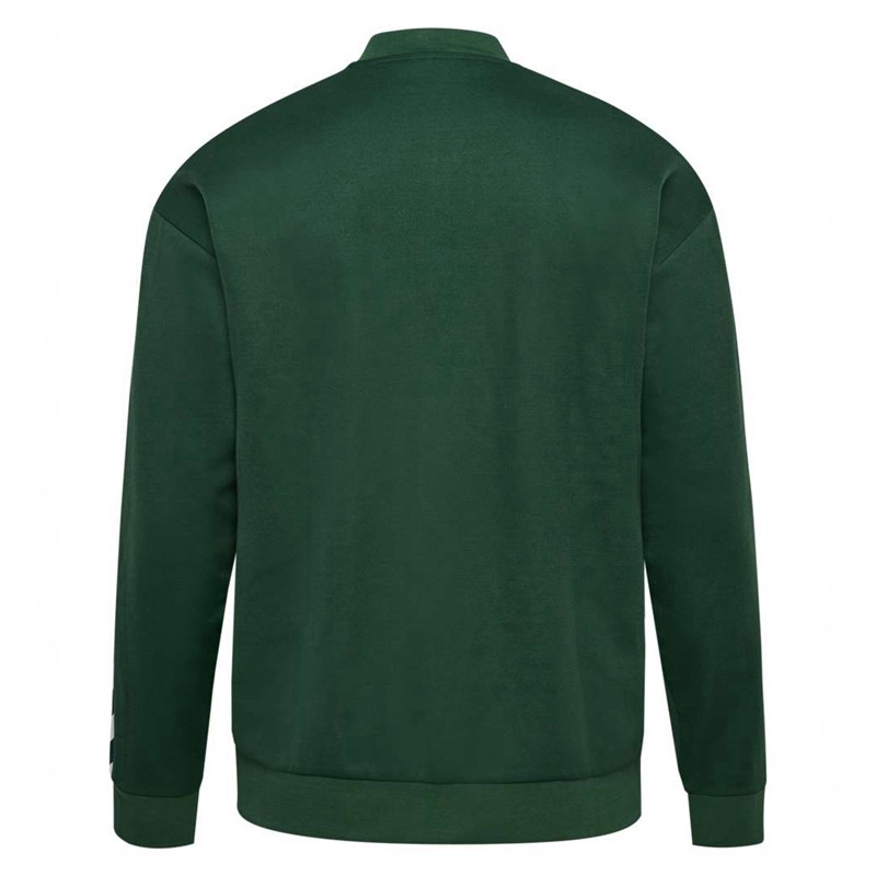 Hummel Archive Regular Poly Zip Jackor Herr Gröna | 287322-818