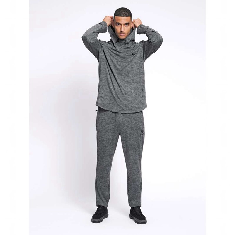 Hummel Aston Tapered Byxor Herr Grå | 579513-789