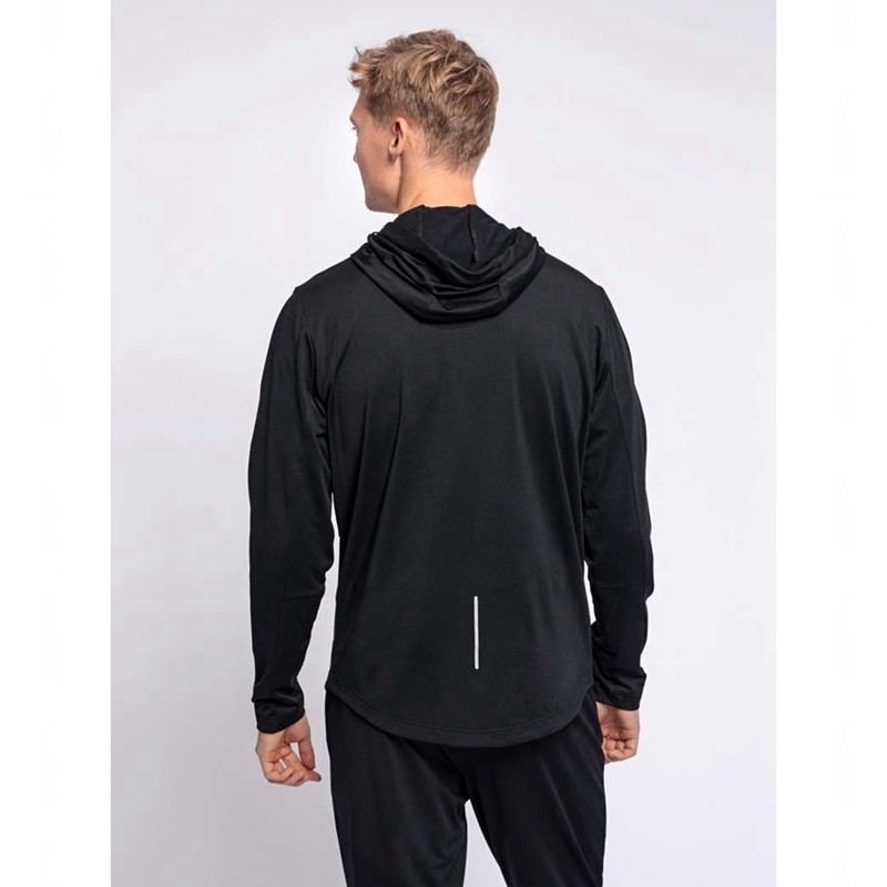 Hummel Aston Zip Hoodie Herr Svarta | 647610-222