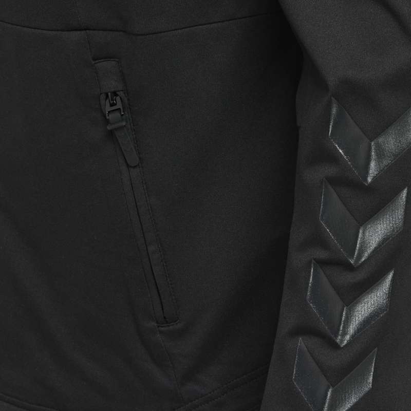 Hummel Aston Zip Hoodie Herr Svarta | 647610-222