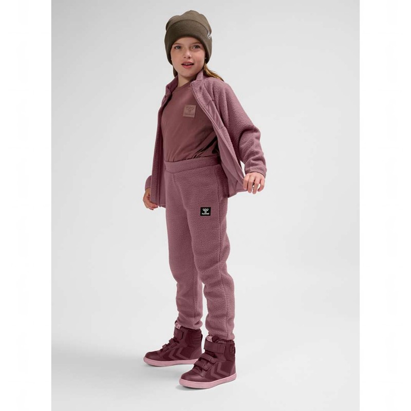 Hummel Atlas Fleece Byxor Barn Rosa | 482206-487