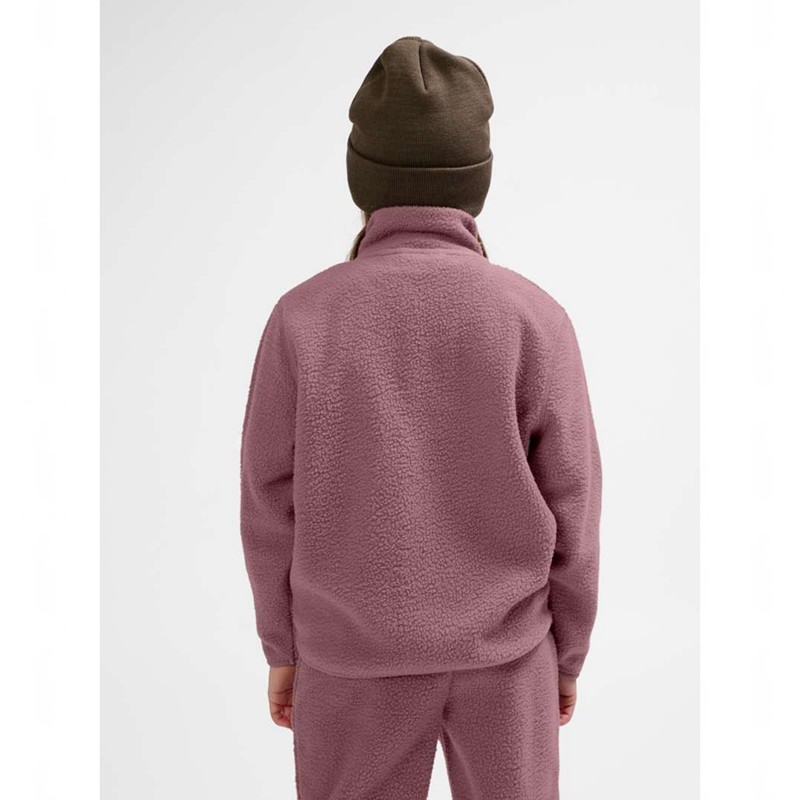 Hummel Atlas Fleece Zip Jackor Barn Rosa | 121298-590