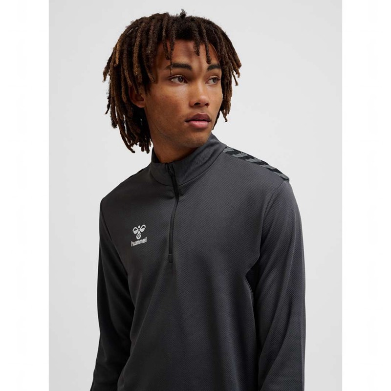 Hummel Authentic Half Zip Sweat Byxor Herr Grå | 795213-864