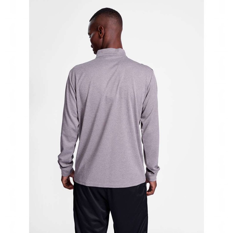 Hummel Authentic Half Zip Sweat Tröjor Herr Grå | 857595-763