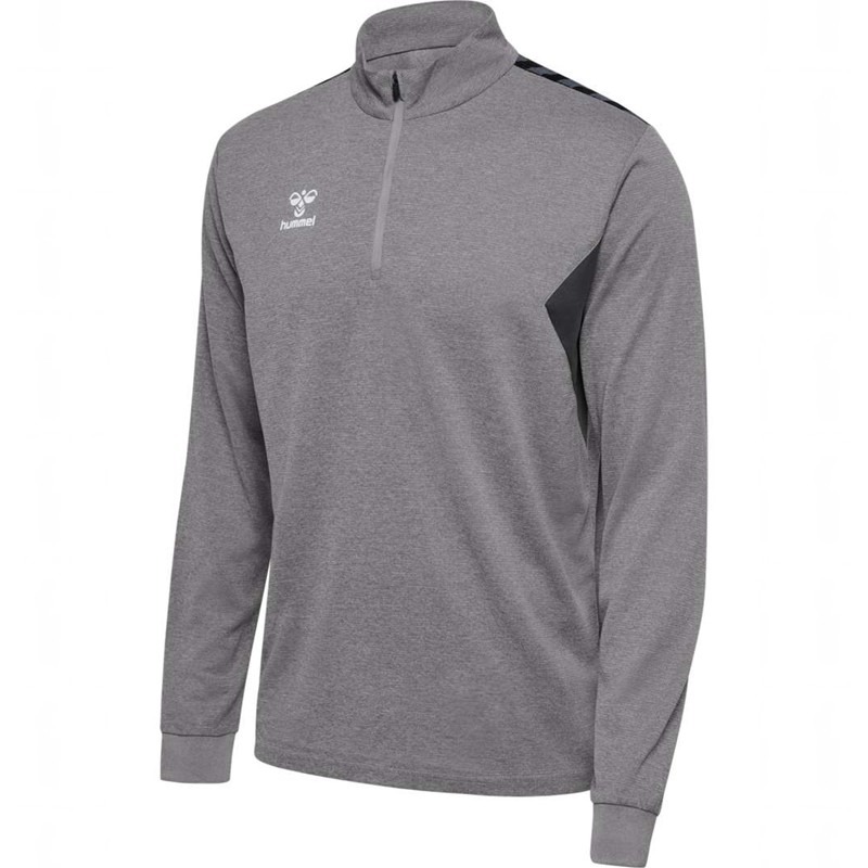 Hummel Authentic Half Zip Sweat Tröjor Herr Grå | 857595-763