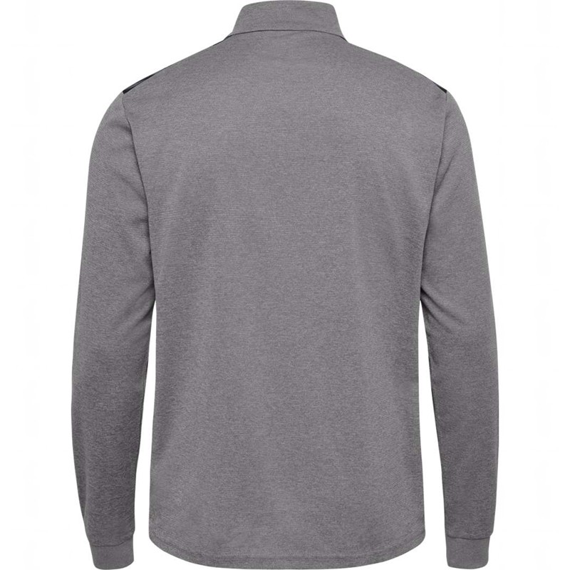 Hummel Authentic Half Zip Sweat Tröjor Herr Grå | 857595-763