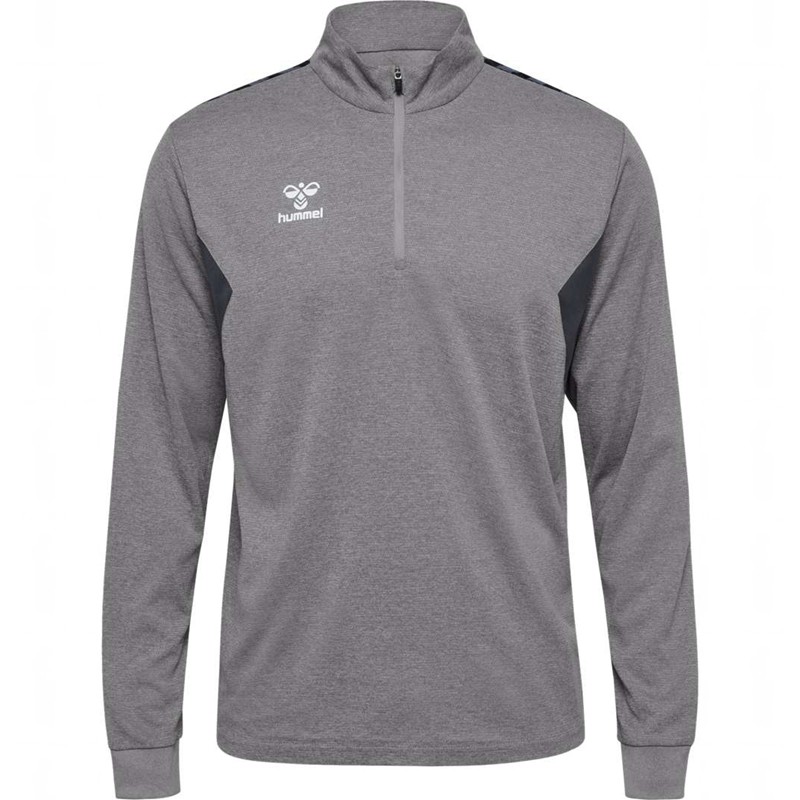 Hummel Authentic Half Zip Sweat Tröjor Herr Grå | 857595-763