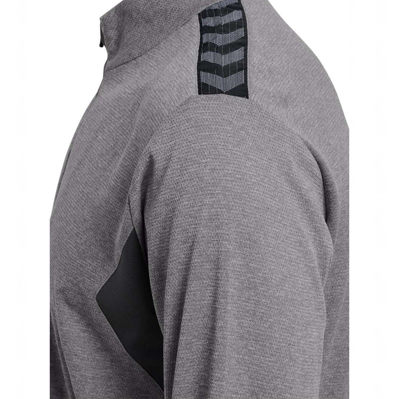 Hummel Authentic Half Zip Sweat Tröjor Herr Grå | 857595-763