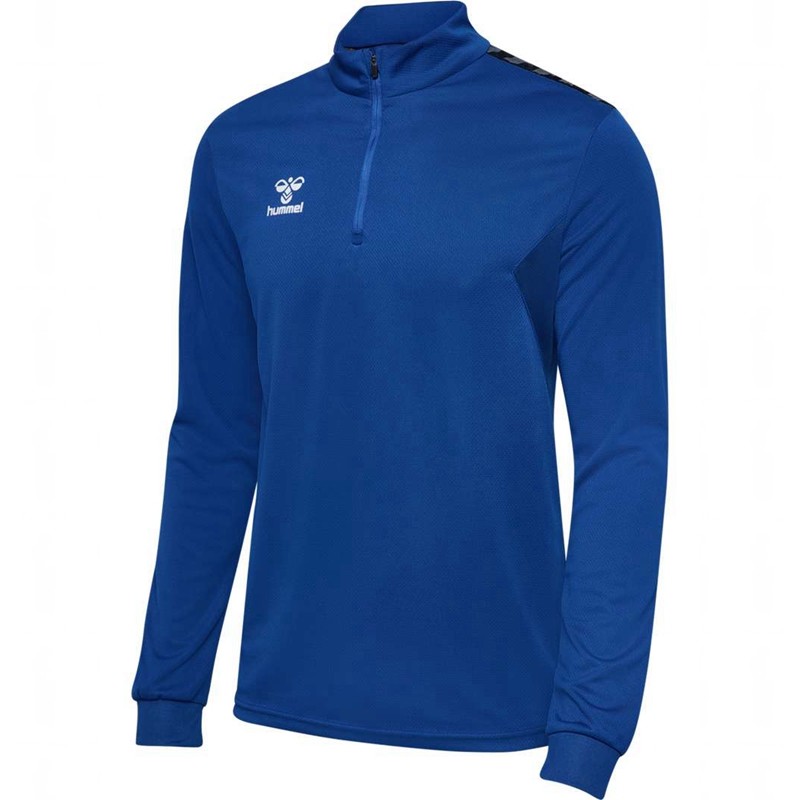 Hummel Authentic Half Zip Sweat Tröjor Herr Blå | 265499-971