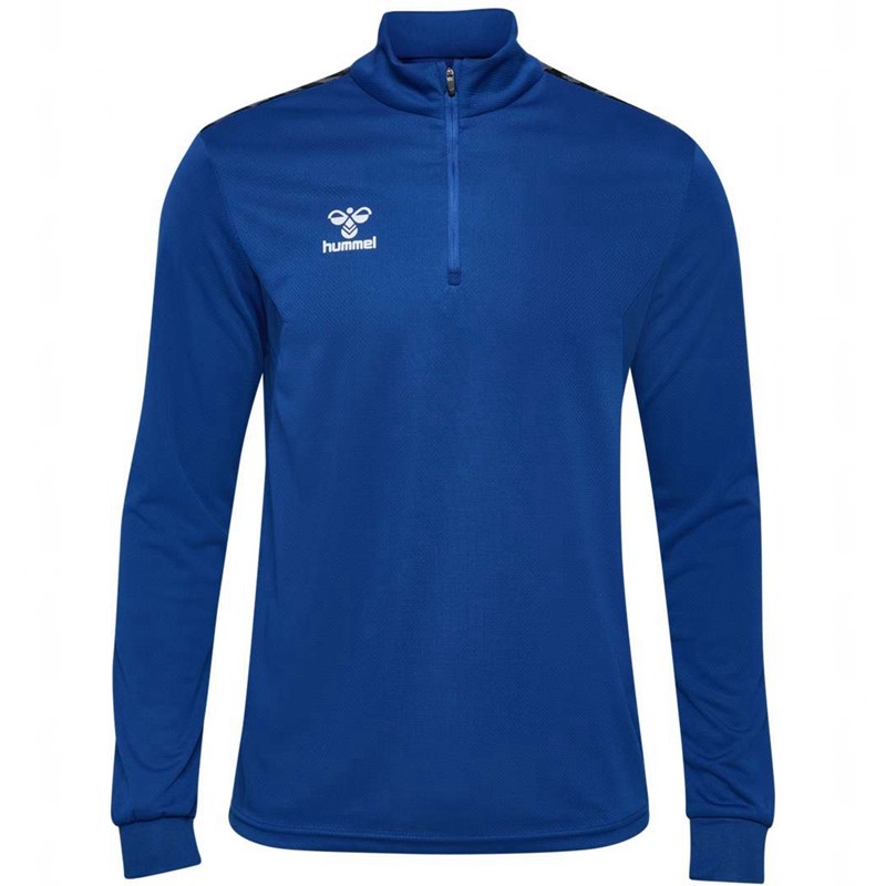 Hummel Authentic Half Zip Sweat Tröjor Herr Blå | 265499-971