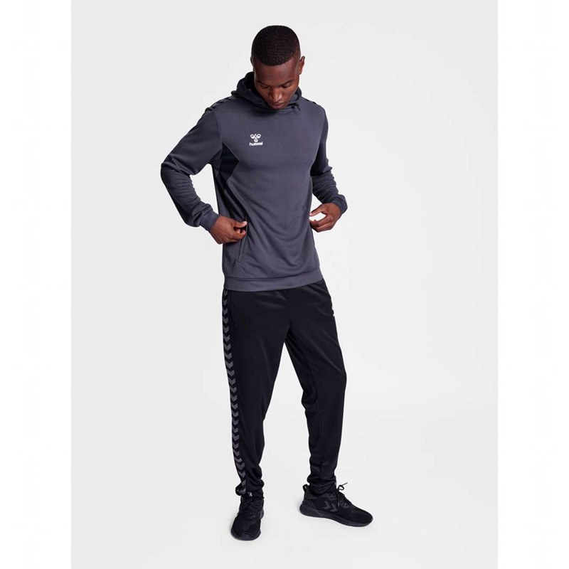Hummel Authentic Pl Hoodie Herr Grå | 145954-834