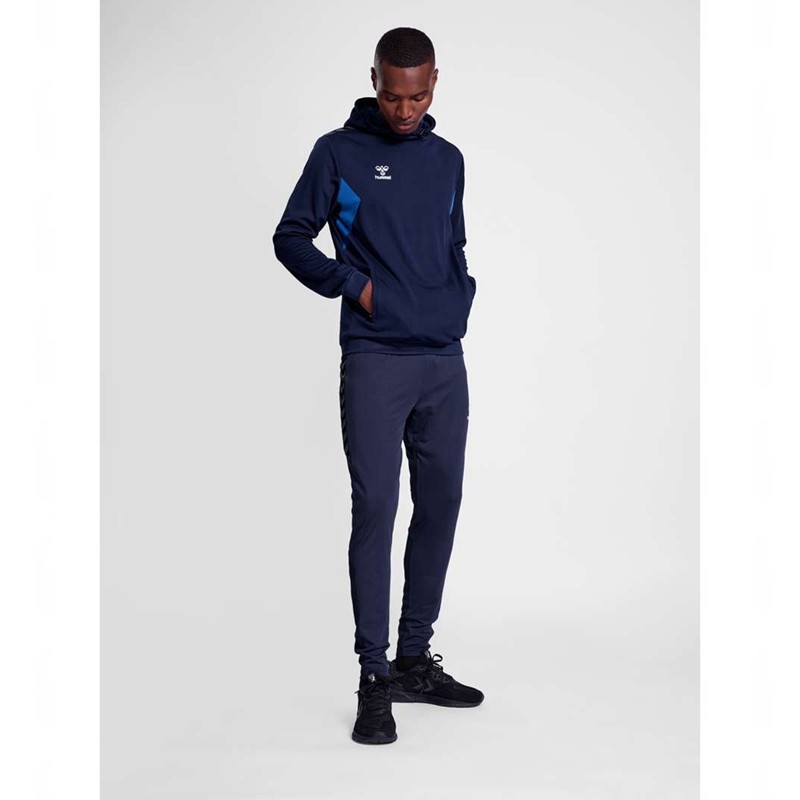 Hummel Authentic Pl Hoodie Herr Marinblå | 326887-843