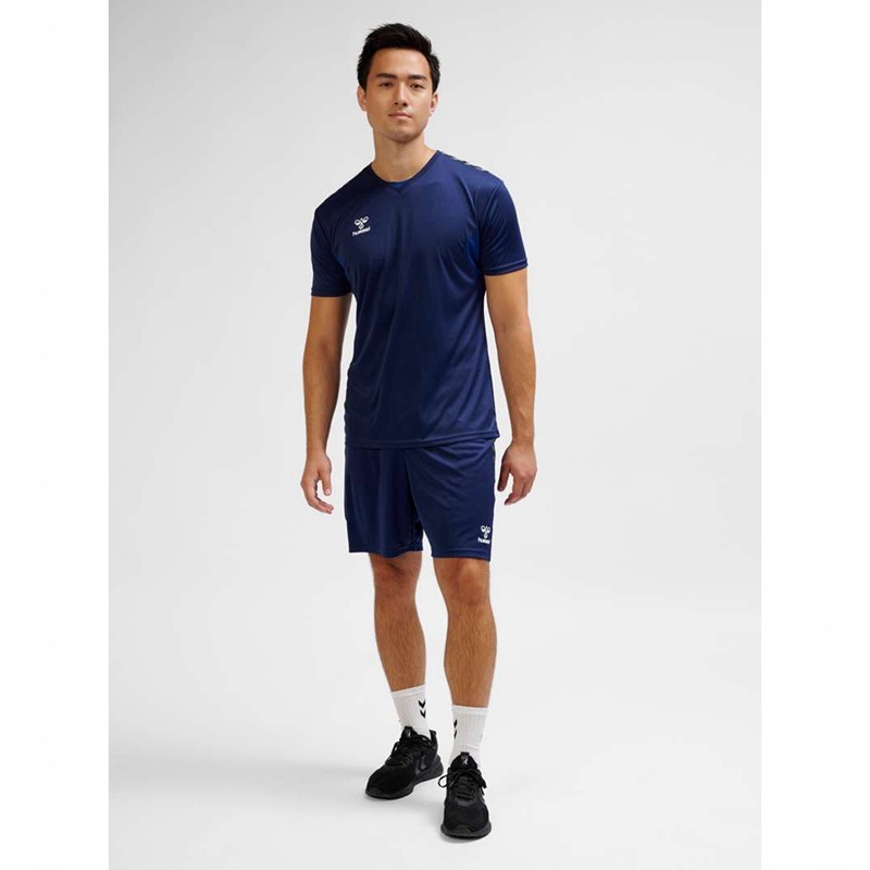 Hummel Authentic Pl S/S Jersey Herr Marinblå | 534232-009