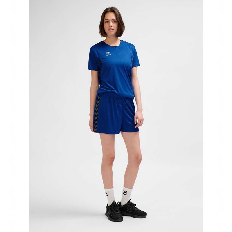Hummel Authentic Pl Shorts Dam Blå | 032997-531