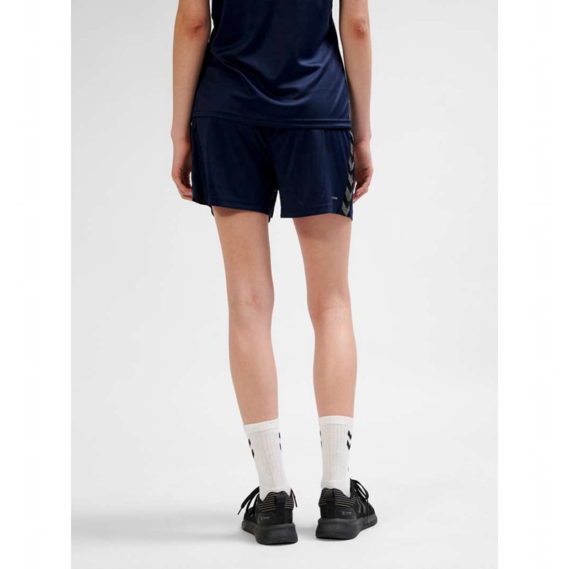 Hummel Authentic Pl Shorts Dam Marinblå | 522948-647
