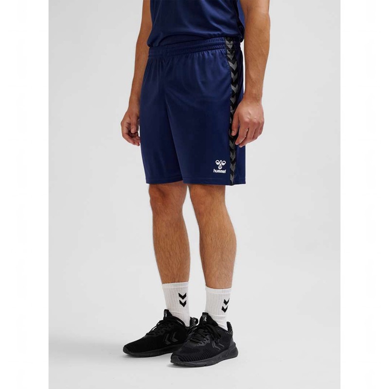 Hummel Authentic Pl T-shirt Herr Marinblå | 141744-132