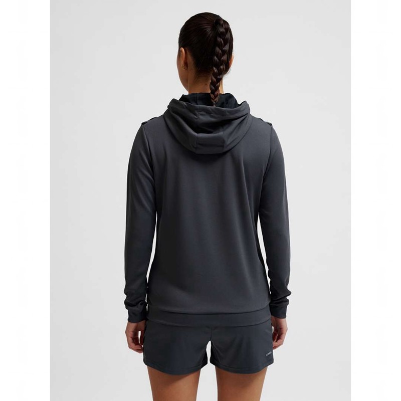 Hummel Authentic Pl Zip Hoodie Dam Svarta | 292518-741