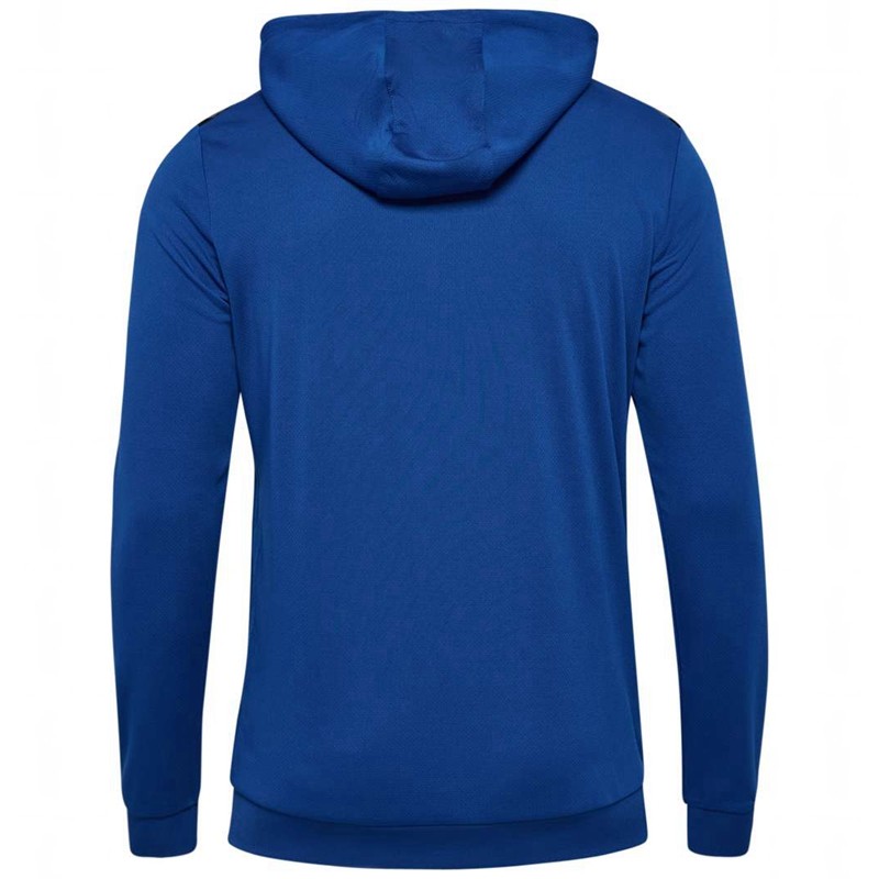 Hummel Authentic Pl Zip Hoodie Herr Blå | 831755-689