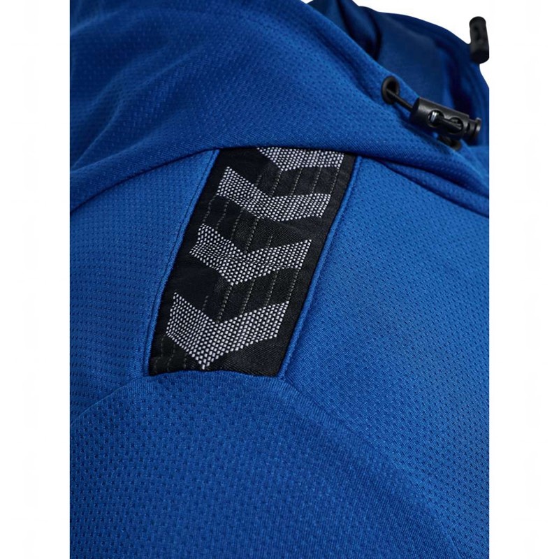 Hummel Authentic Pl Zip Hoodie Herr Blå | 831755-689