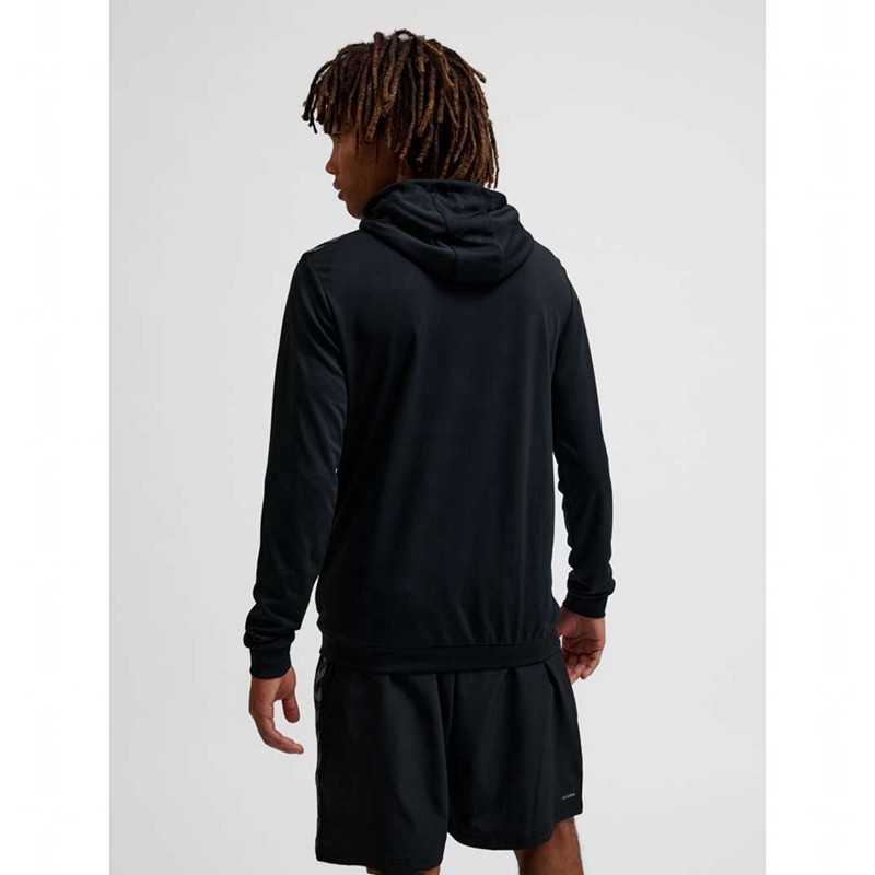 Hummel Authentic Pl Zip Hoodie Herr Svarta | 149042-042