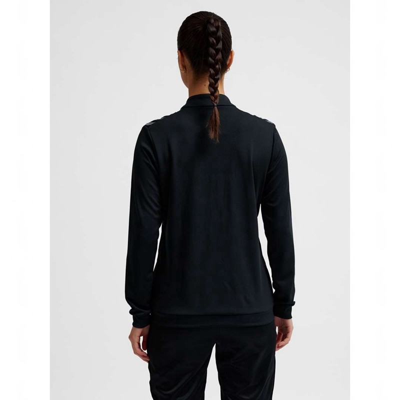 Hummel Authentic Pl Zip Jackor Dam Svarta | 684794-387