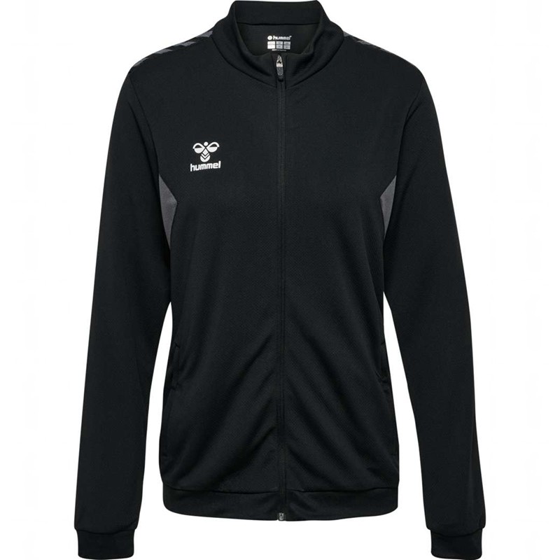 Hummel Authentic Pl Zip Jackor Dam Svarta | 684794-387