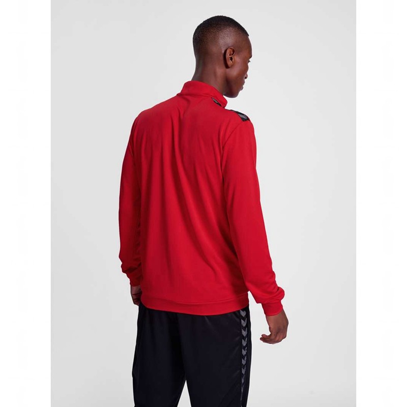 Hummel Authentic Pl Zip Jackor Herr Röda | 157918-598