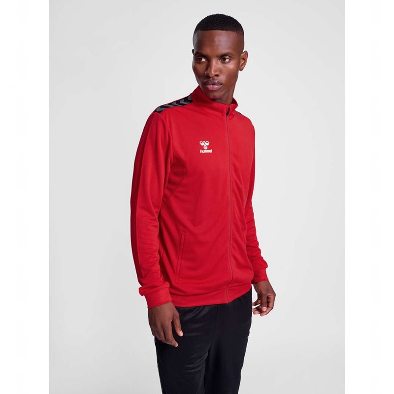 Hummel Authentic Pl Zip Jackor Herr Röda | 157918-598