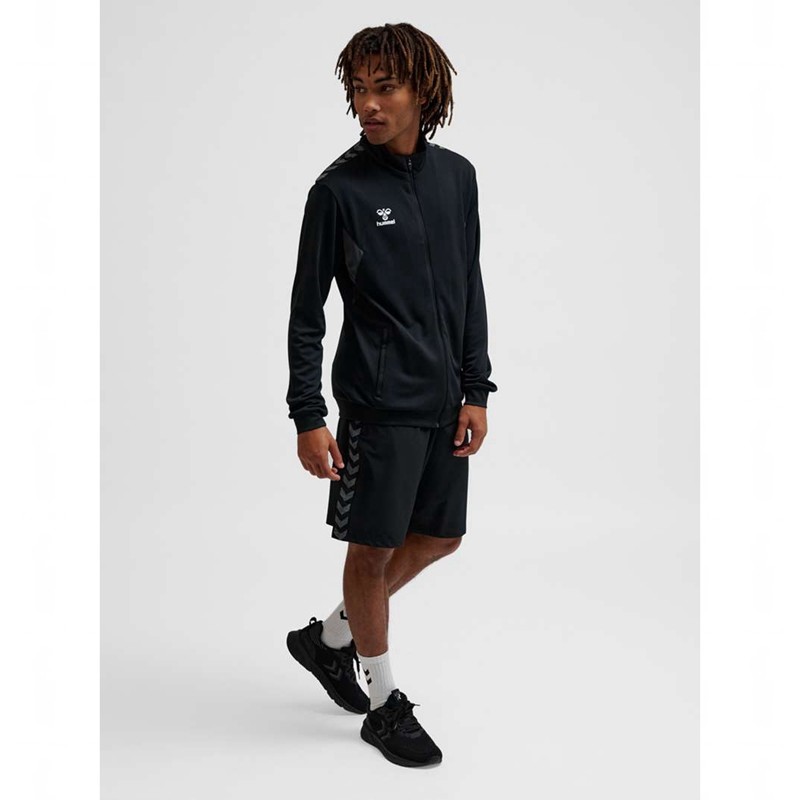 Hummel Authentic Pl Zip Jackor Herr Svarta | 145554-402