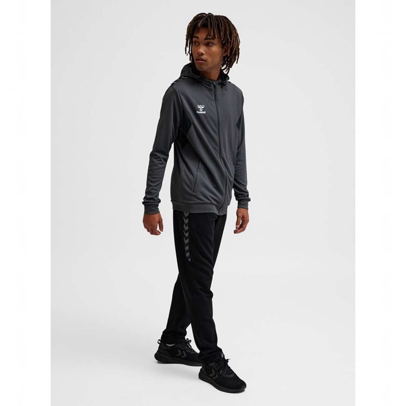 Hummel Authentic Pl Zip Sneakers Herr Grå | 860814-196