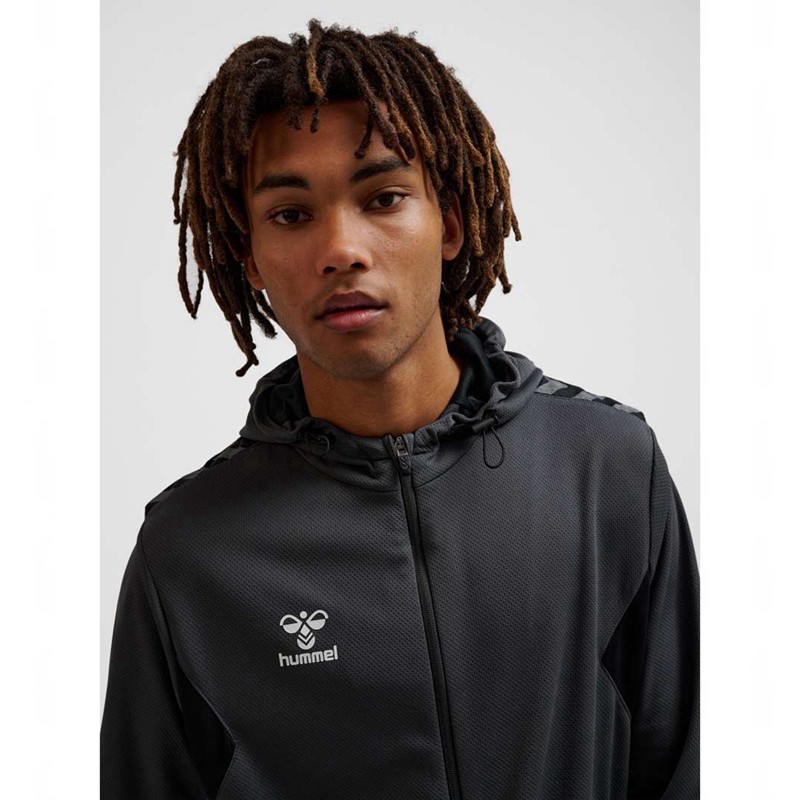 Hummel Authentic Pl Zip Sneakers Herr Grå | 860814-196