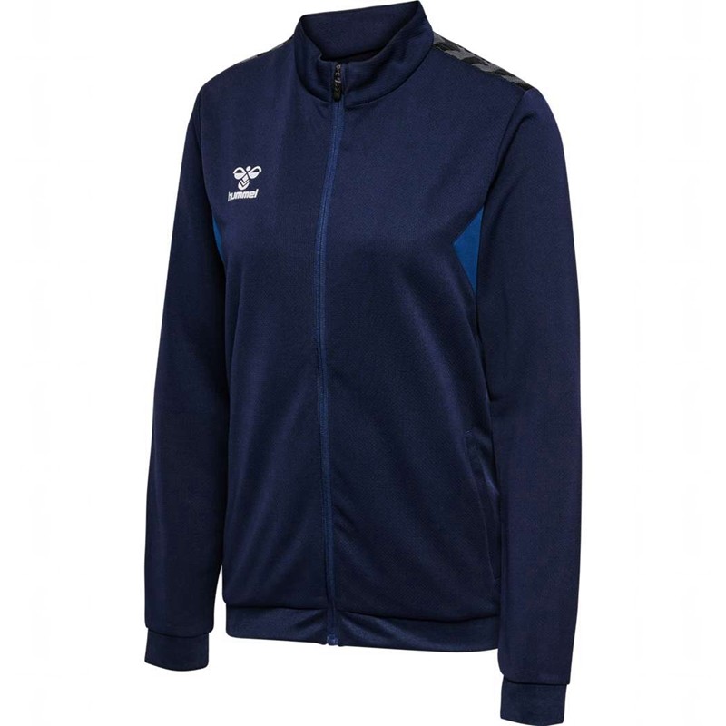 Hummel Authentic Pl Zip Tröjor Dam Marinblå | 566492-970