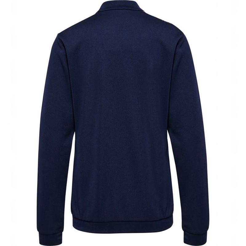 Hummel Authentic Pl Zip Tröjor Dam Marinblå | 566492-970