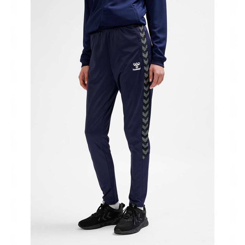 Hummel Authentic Training Byxor Dam Marinblå | 633524-254