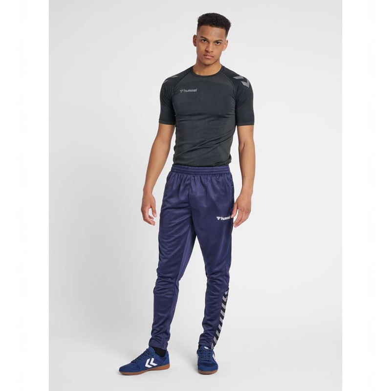 Hummel Authentic Training Byxor Herr Marinblå | 632866-668