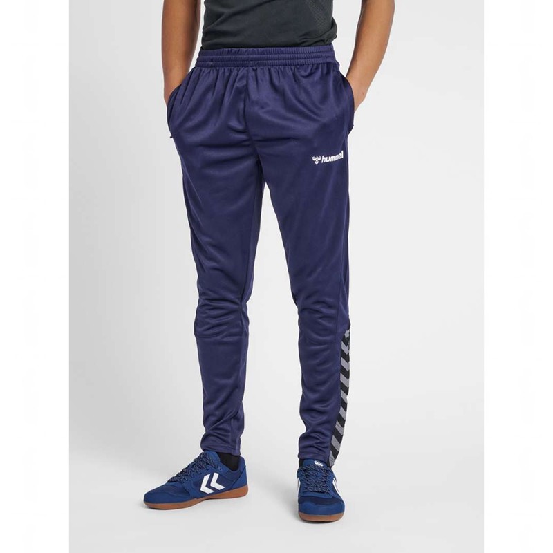 Hummel Authentic Training Byxor Herr Marinblå | 632866-668