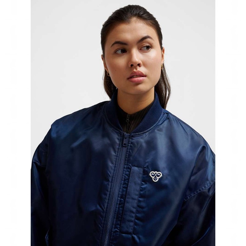 Hummel Baseball Bee Hoodie Herr Marinblå | 442982-046