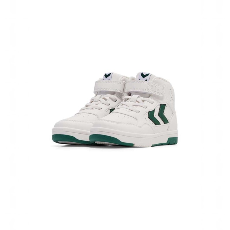 Hummel Camden High Jr Sneakers Barn Vita | 670031-173