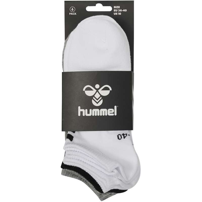Hummel Chevron 6-pack Ankles Strumpor Herr Vita | 660846-455