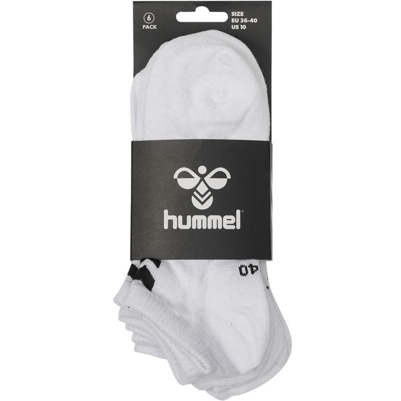 Hummel Chevron 6-pack Ankles Strumpor Herr Vita | 344739-003