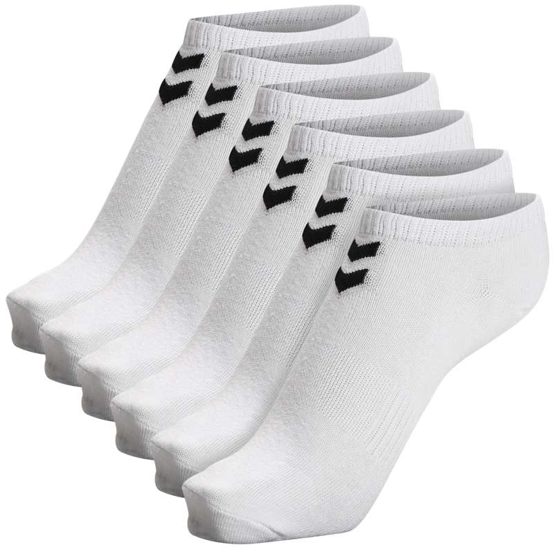 Hummel Chevron 6-pack Ankles Strumpor Herr Vita | 344739-003