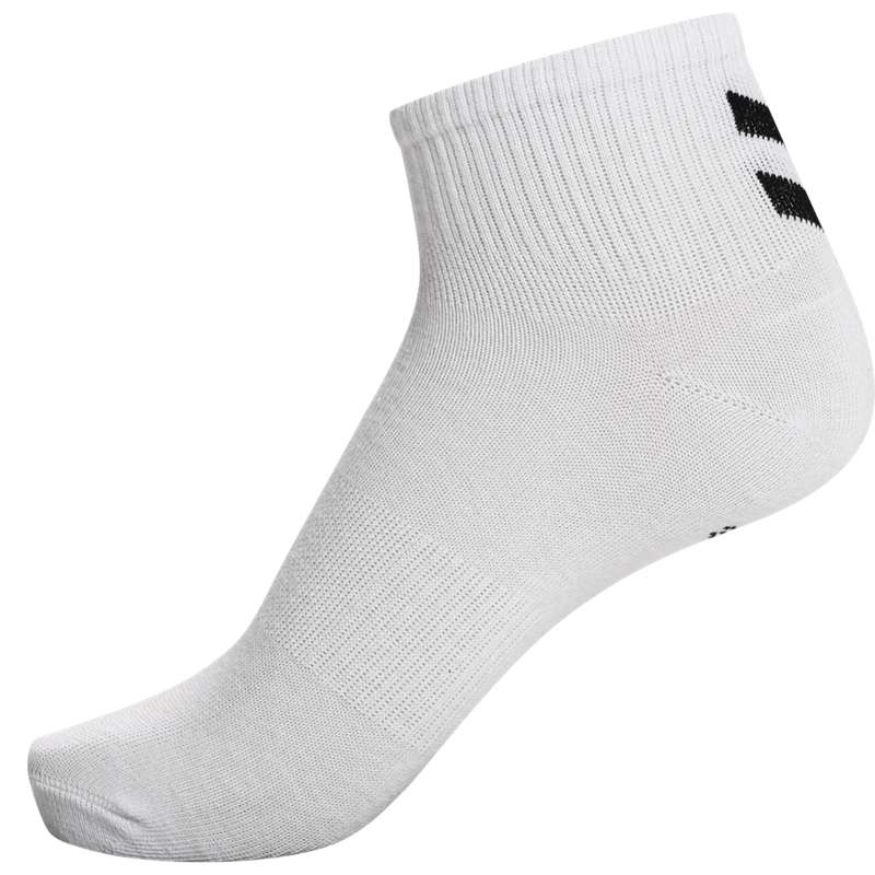 Hummel Chevron 6-pack Mid Cuts Strumpor Herr Vita | 059428-446