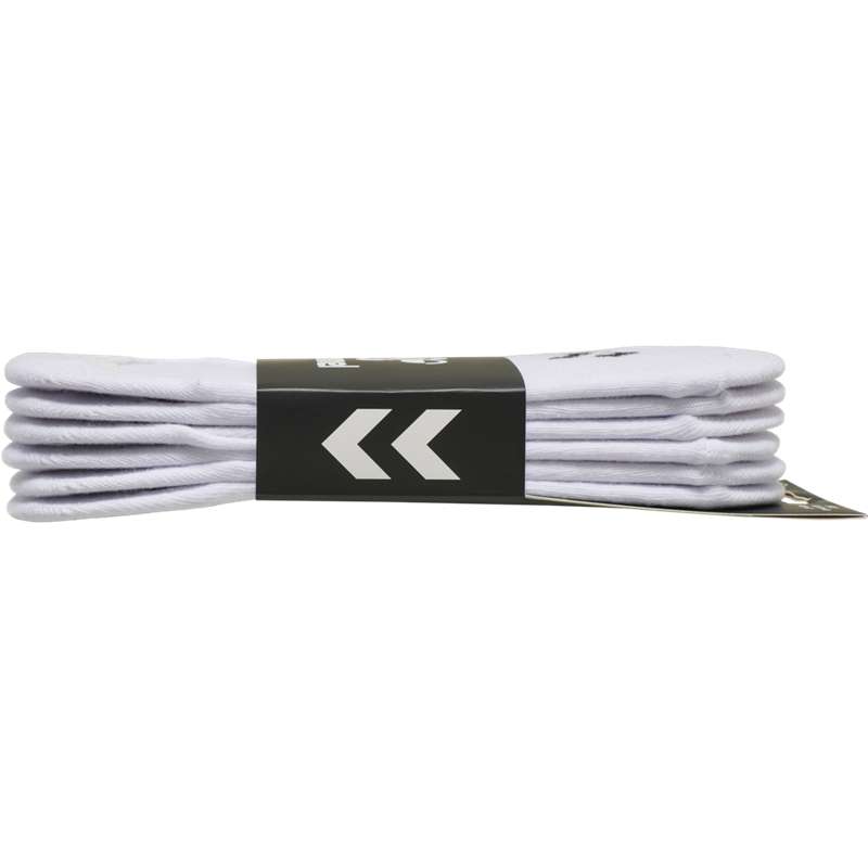 Hummel Chevron 6-pack No Show Strumpor Dam Vita | 243751-810