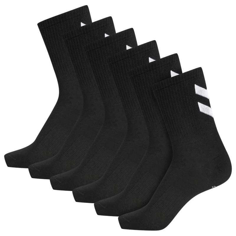 Hummel Chevron 6-pack Strumpor Dam Svarta | 227076-492